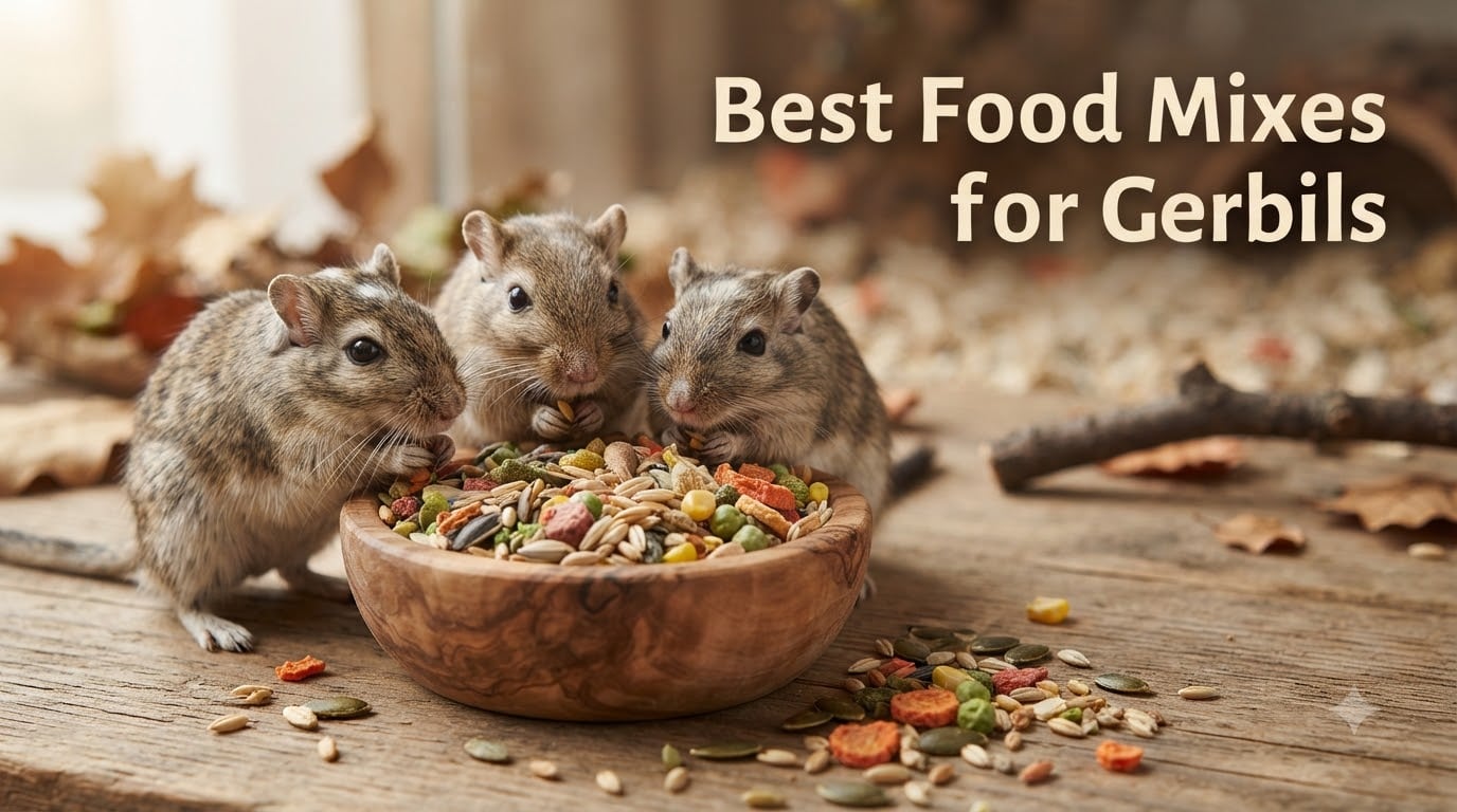 Best Food Mixes for Gerbils