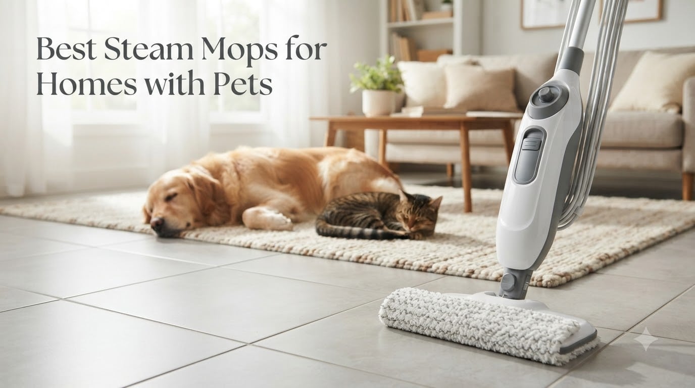 Best Steam Mops for Homes with Pets