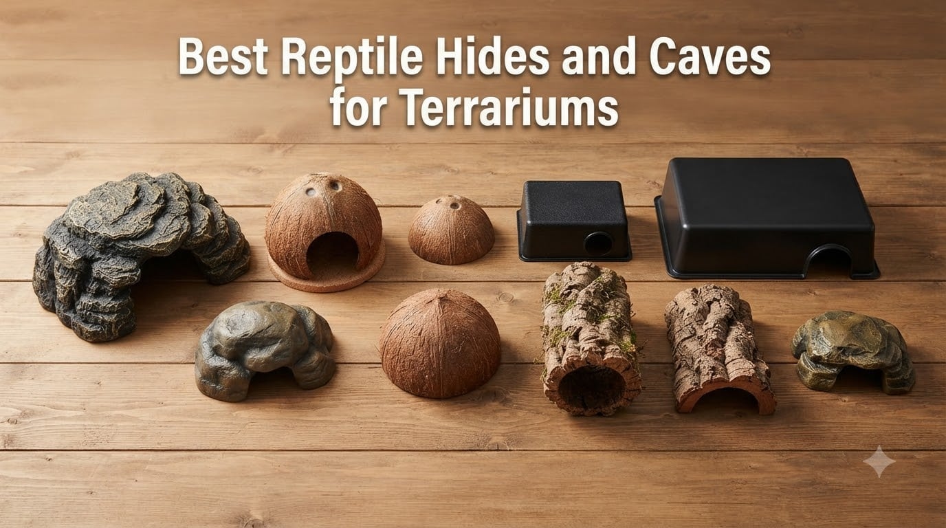 Best Reptile Hides and Caves for Terrariums
