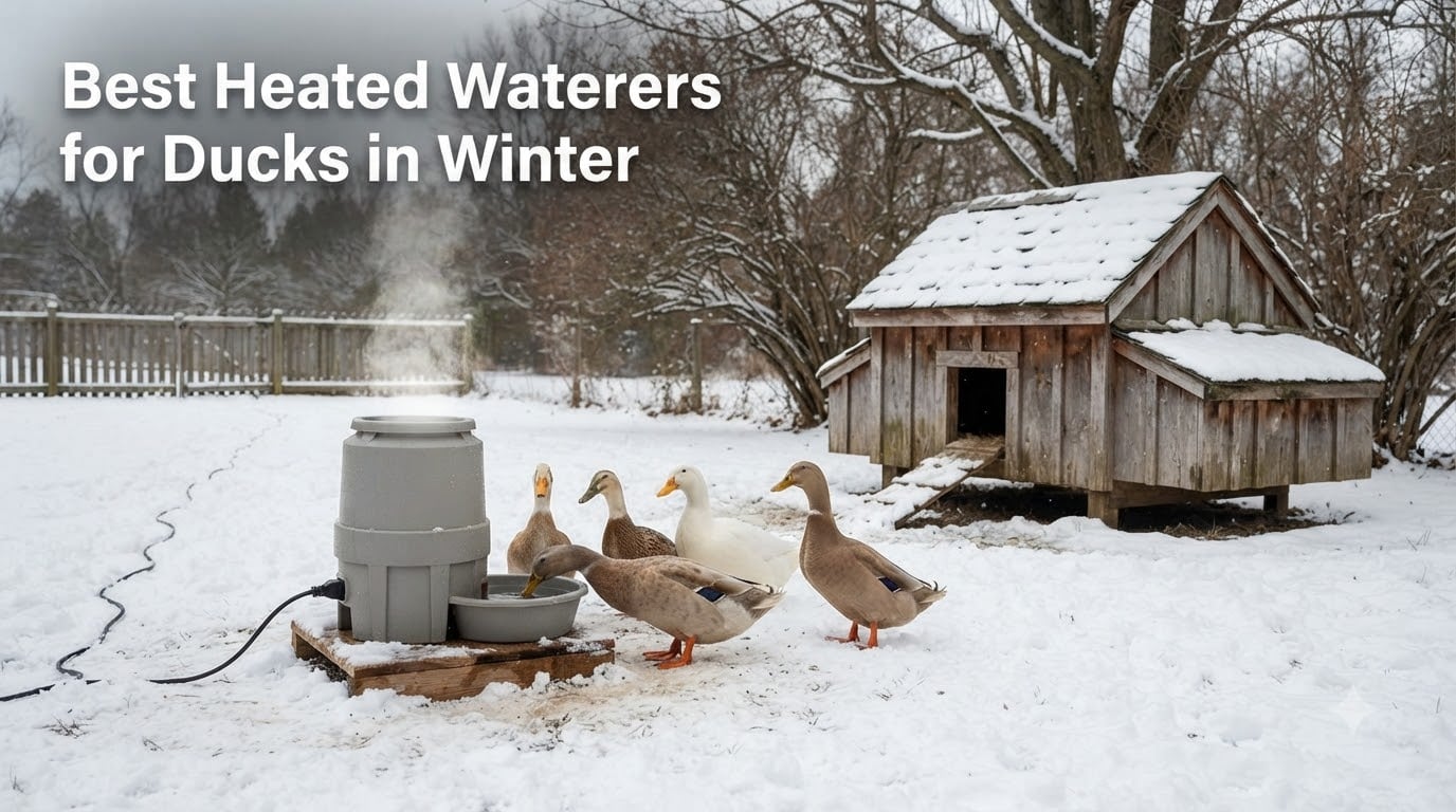 Best Heated Waterers for Ducks in Winter