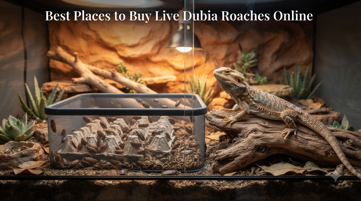 Best Places to Buy Live Dubia Roaches Online