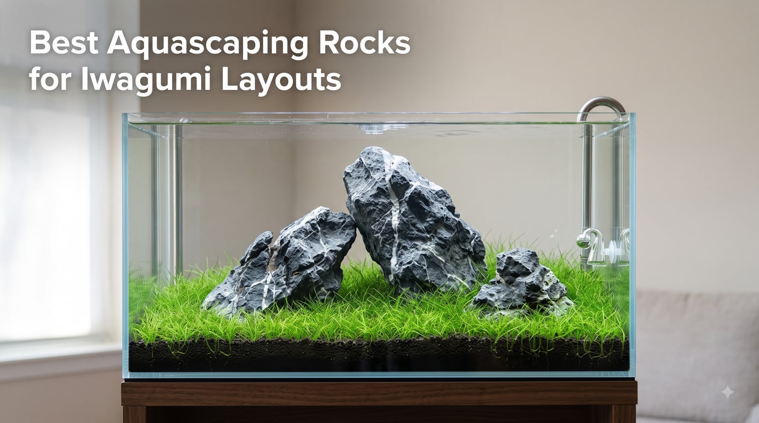 Best Aquascaping Rocks for Iwagumi Layouts
