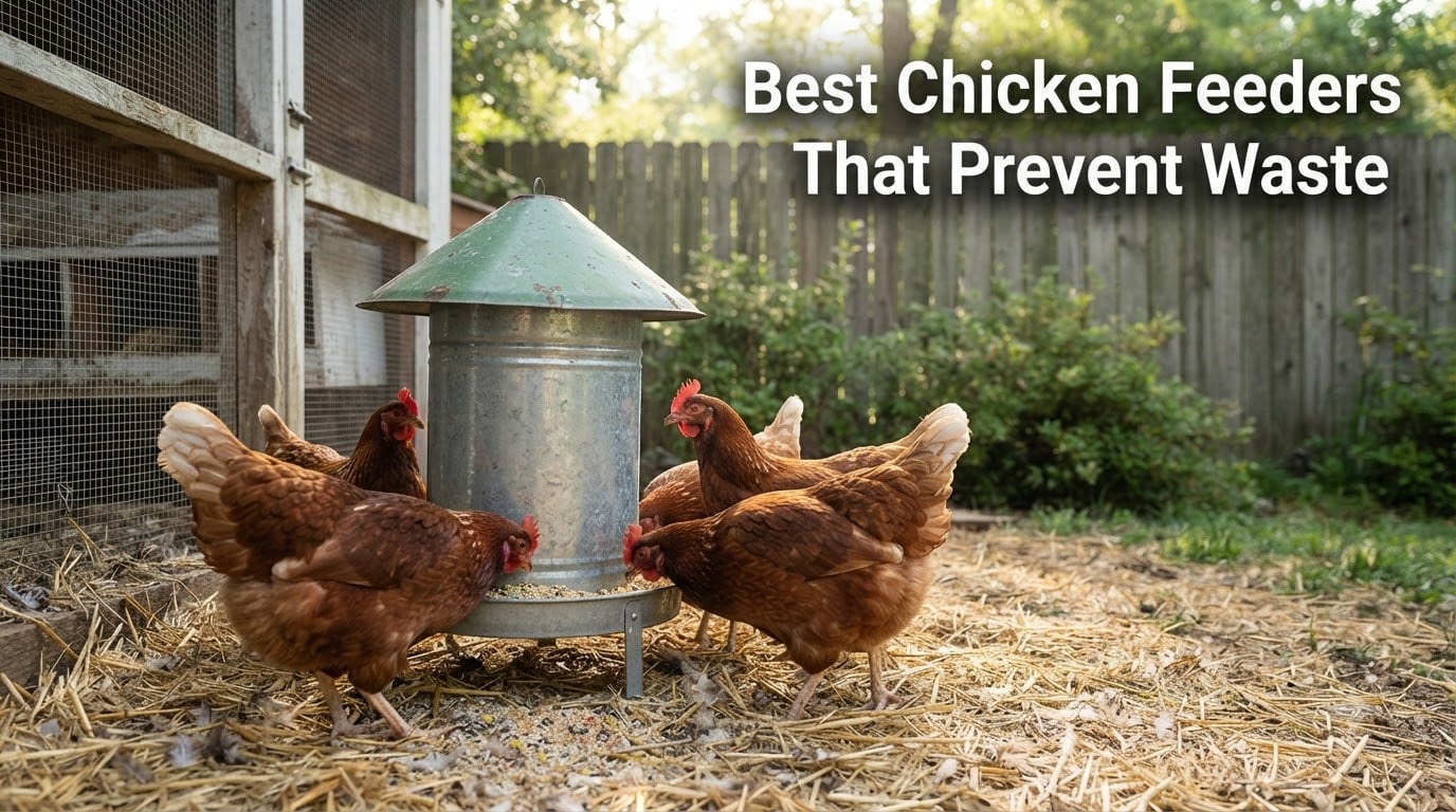 Best Chicken Feeders That Prevent Waste