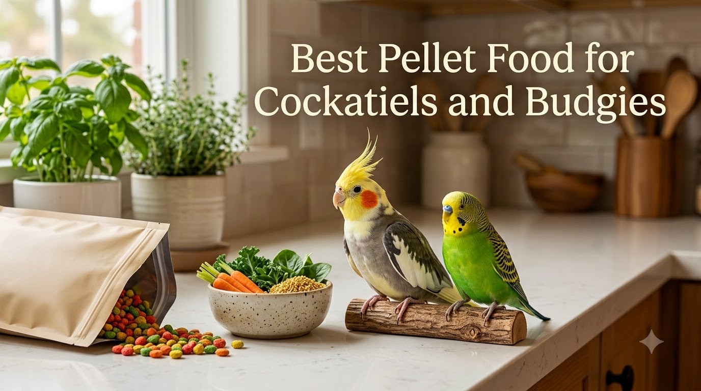 Best Pellet Food for Cockatiels and Budgies
