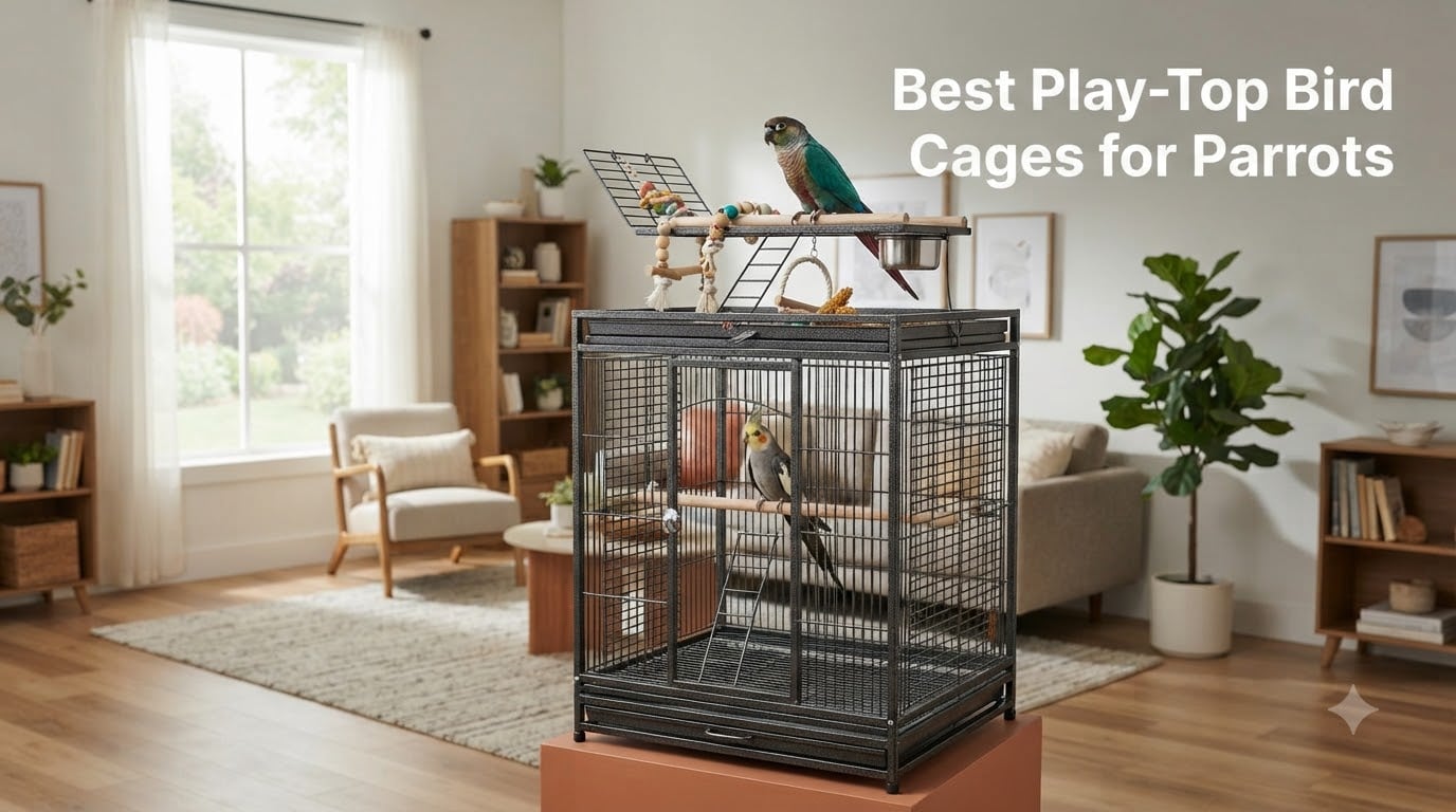 Best Play-Top Bird Cages for Parrots