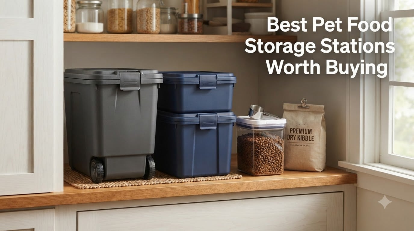 Best Pet Food Storage Stations Worth Buying