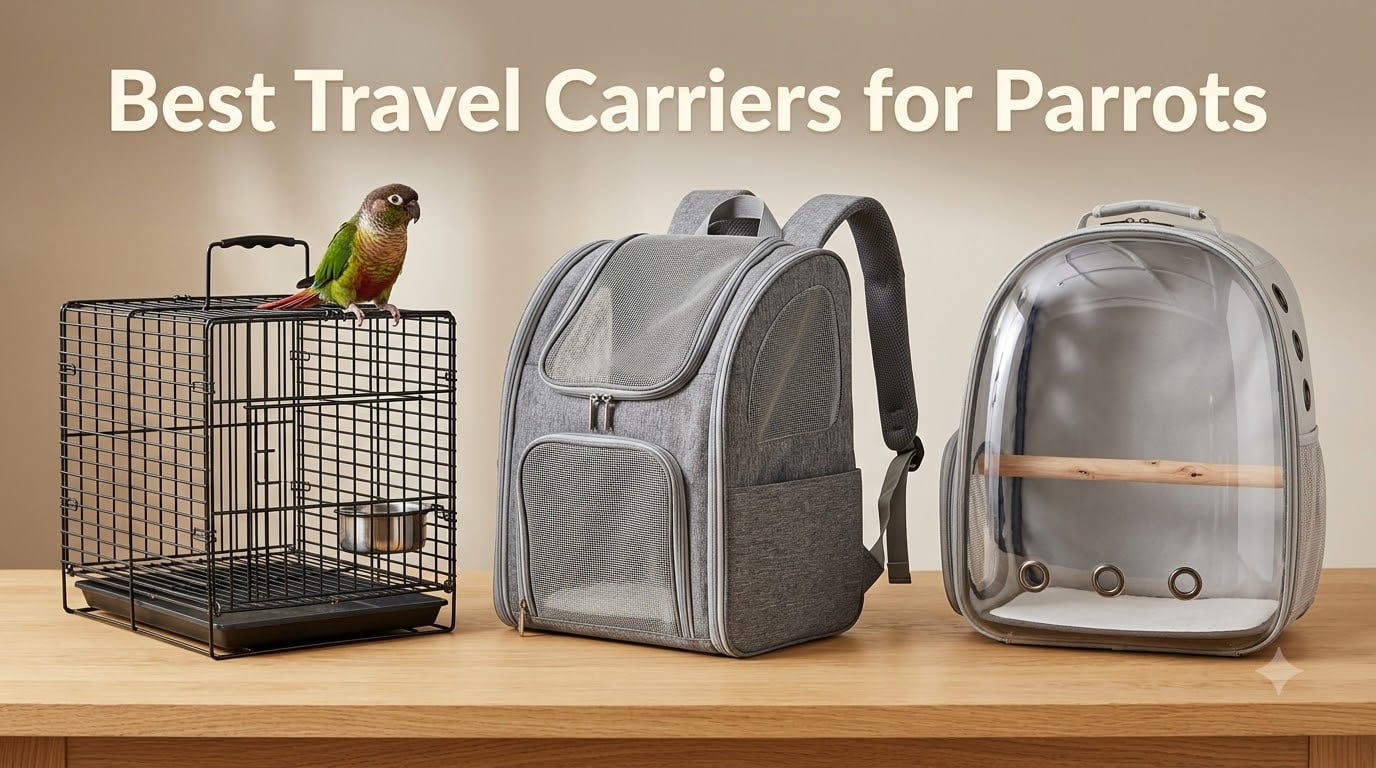 Best Travel Carriers for Parrots