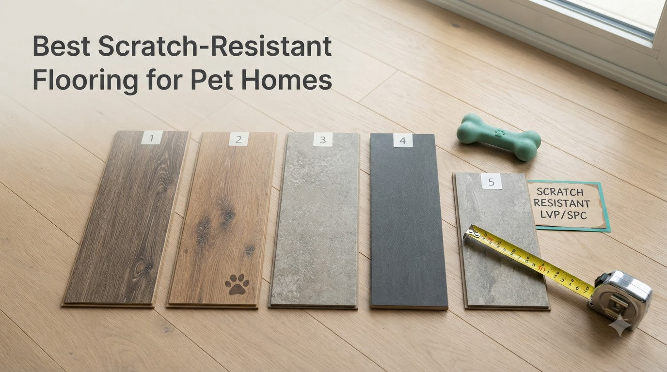 Best Scratch-Resistant Flooring for Pet Homes