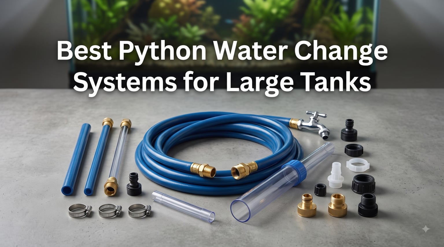 Best Python Water Change Systems for Large Tanks