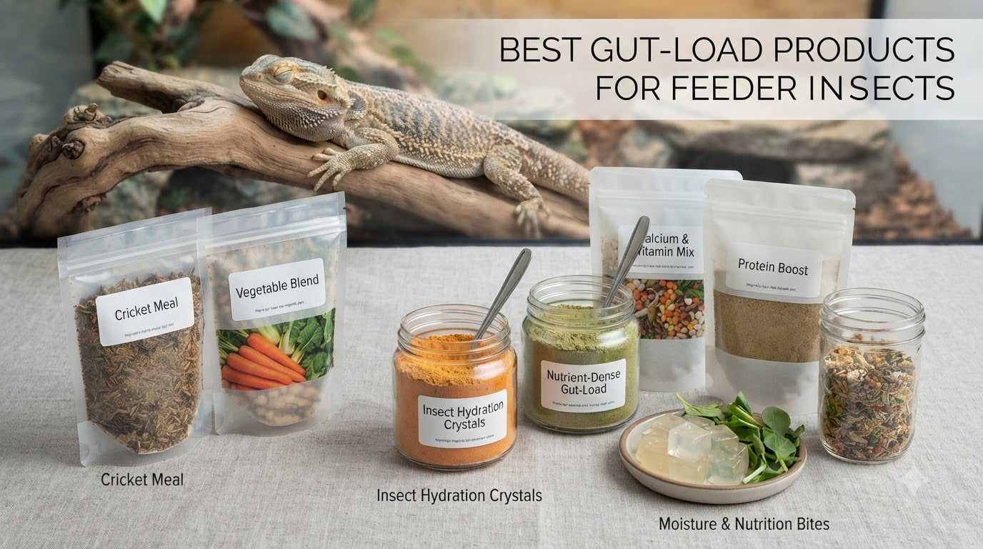 Best Gut-Load Products for Feeder Insects