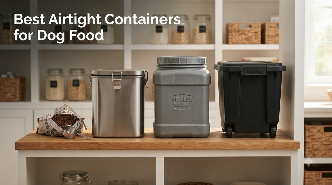 Best Airtight Containers for Dog Food