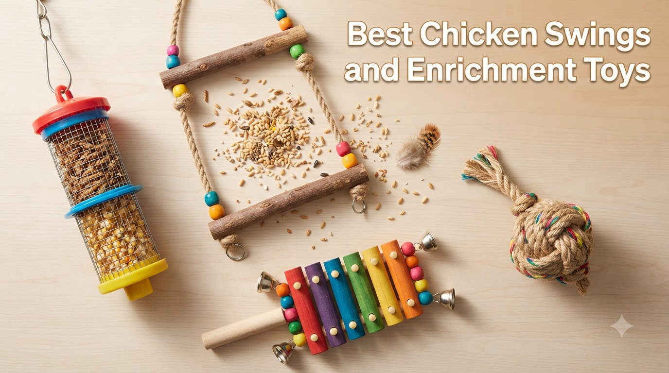 Best Chicken Swings and Enrichment Toys