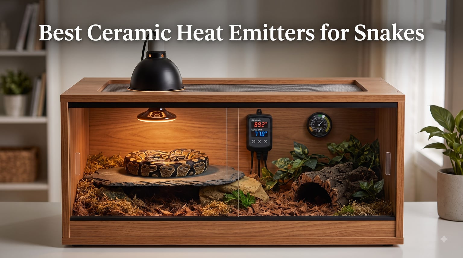 Best Ceramic Heat Emitters for Snakes