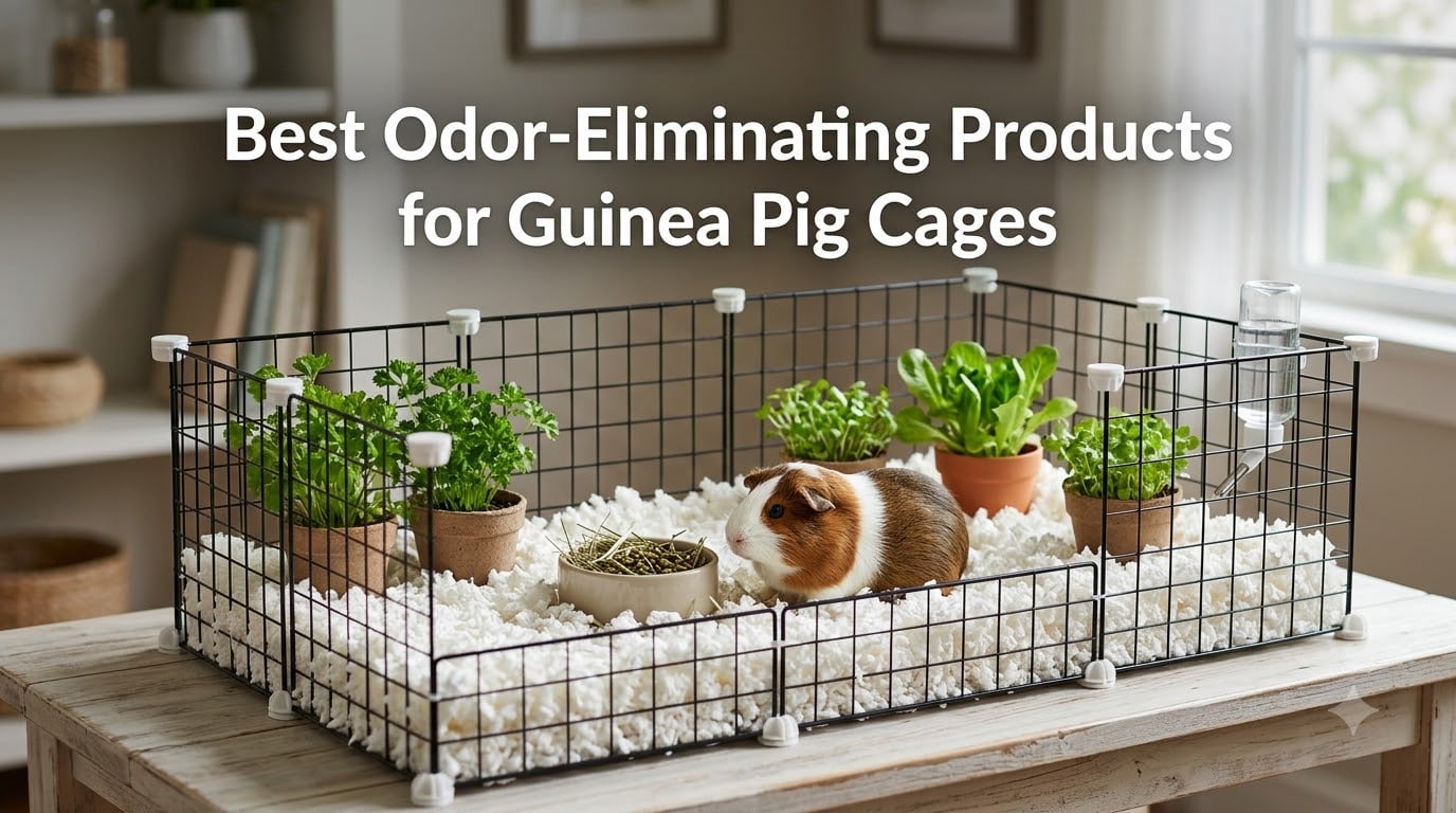 Best Odor-Eliminating Products for Guinea Pig Cages