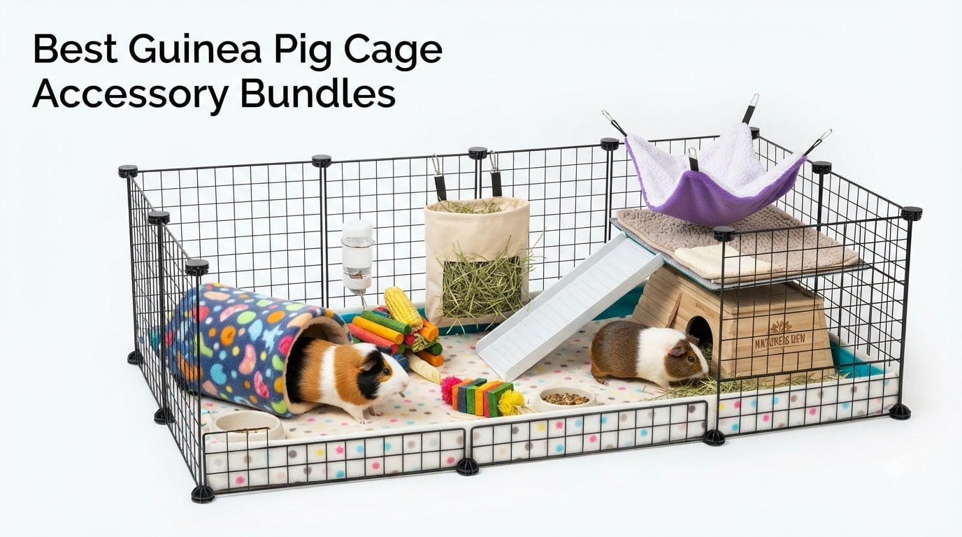 Best Guinea Pig Cage Accessory Bundles
