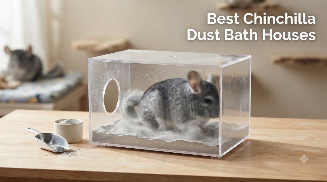 Best Chinchilla Dust Bath Houses