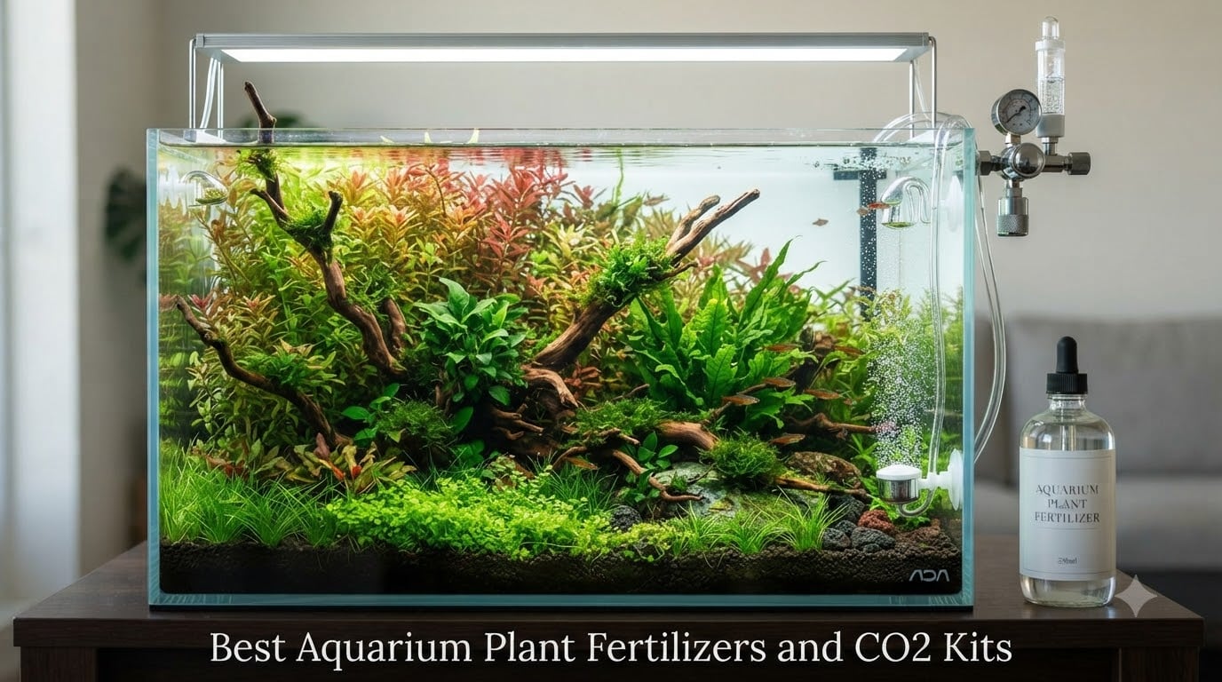 Best Aquarium Plant Fertilizers and CO2 Kits