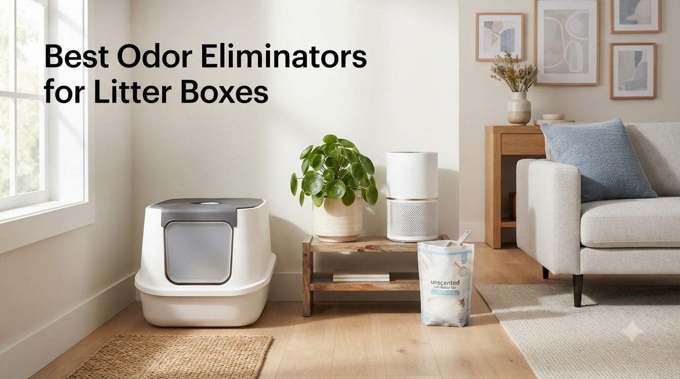 Best Odor Eliminators for Litter Boxes