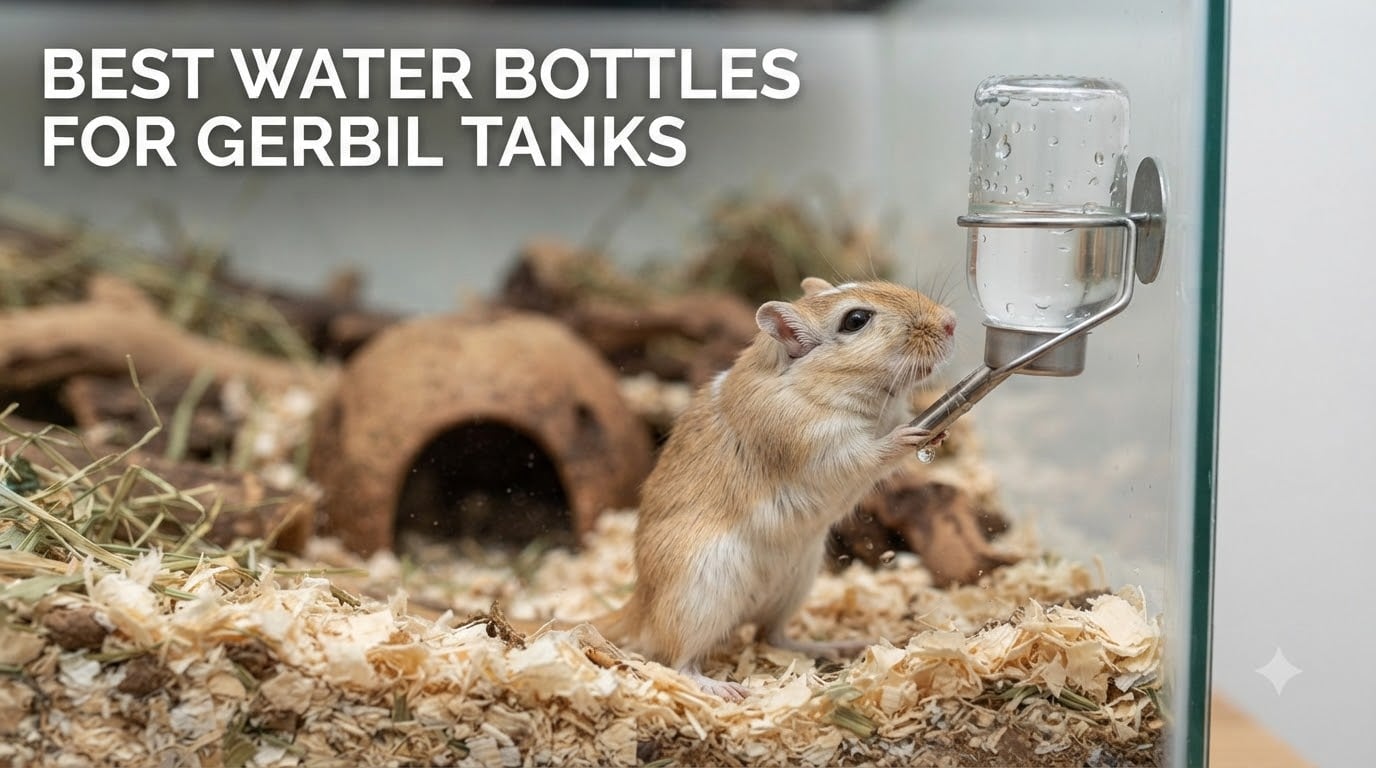 Best Water Bottles for Gerbil Tanks