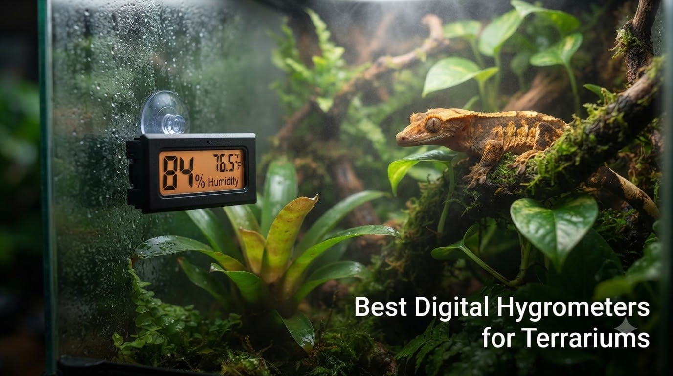 Best Digital Hygrometers for Terrariums