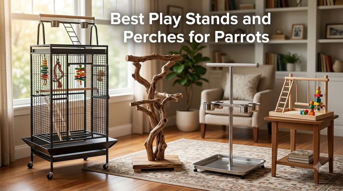 Best Play Stands and Perches for Parrots