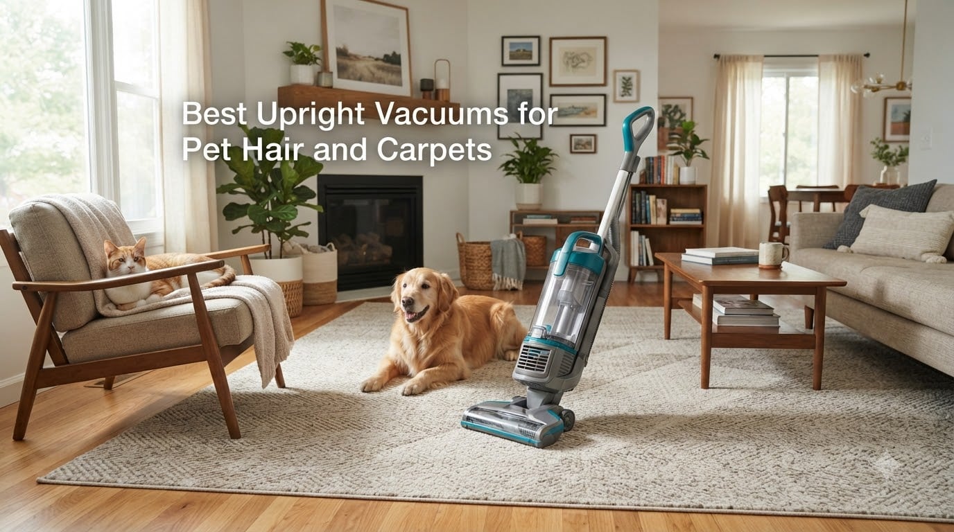 Best Upright Vacuums for Pet Hair and Carpets