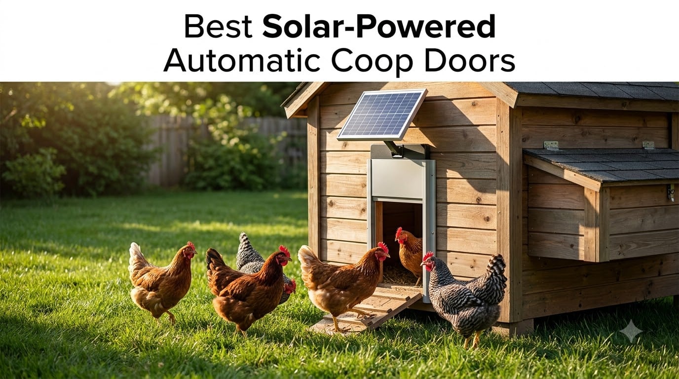 Best Solar-Powered Automatic Coop Doors