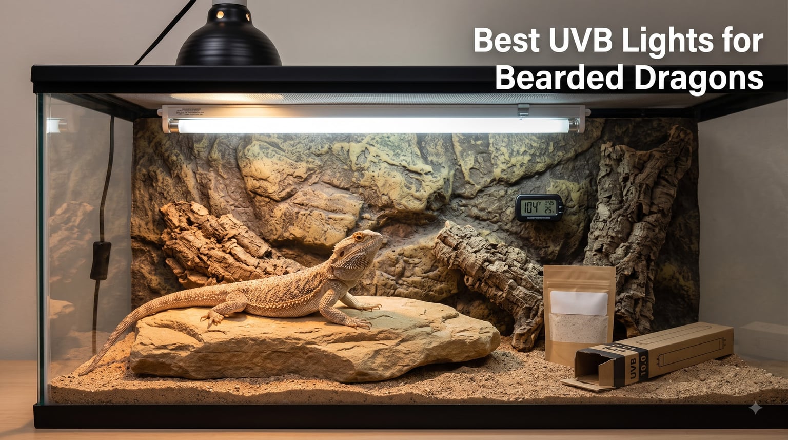 Best UVB Lights for Bearded Dragons