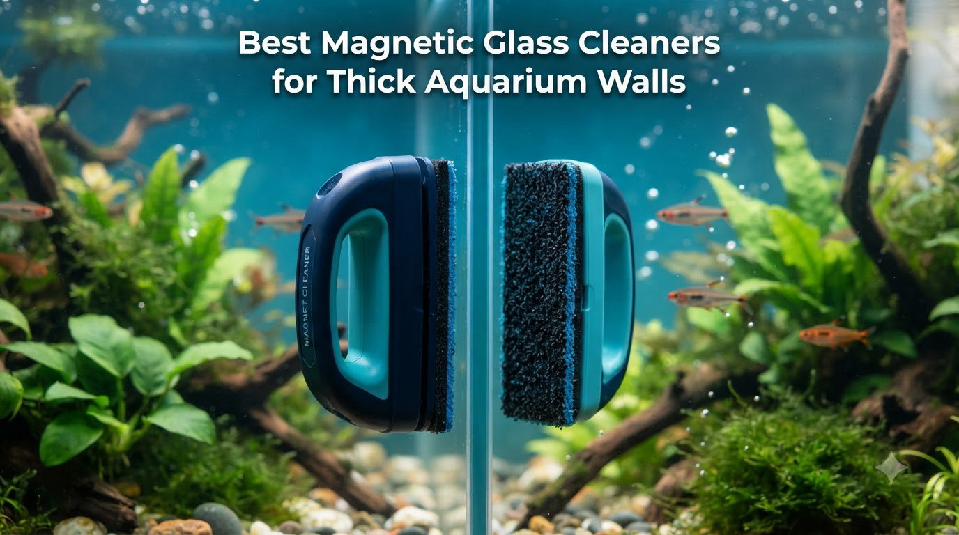 Best Magnetic Glass Cleaners for Thick Aquarium Walls