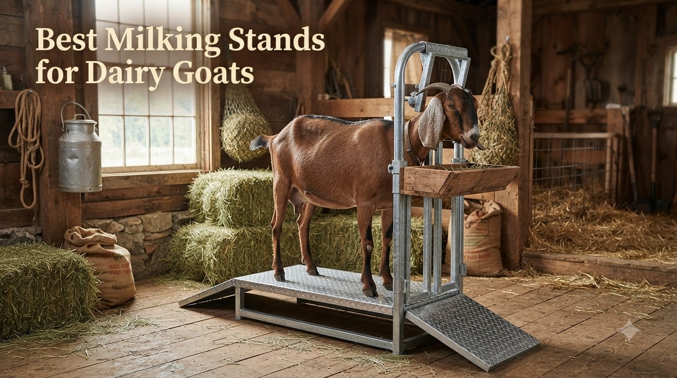 Best Milking Stands for Dairy Goats