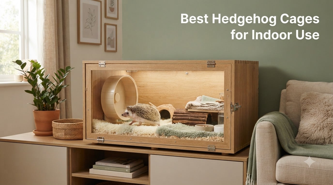 Best Hedgehog Cages for Indoor Use