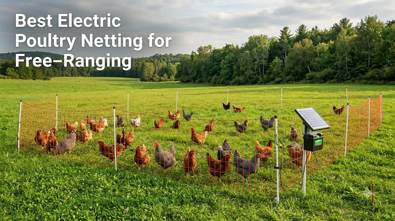 Best Electric Poultry Netting for Free-Ranging