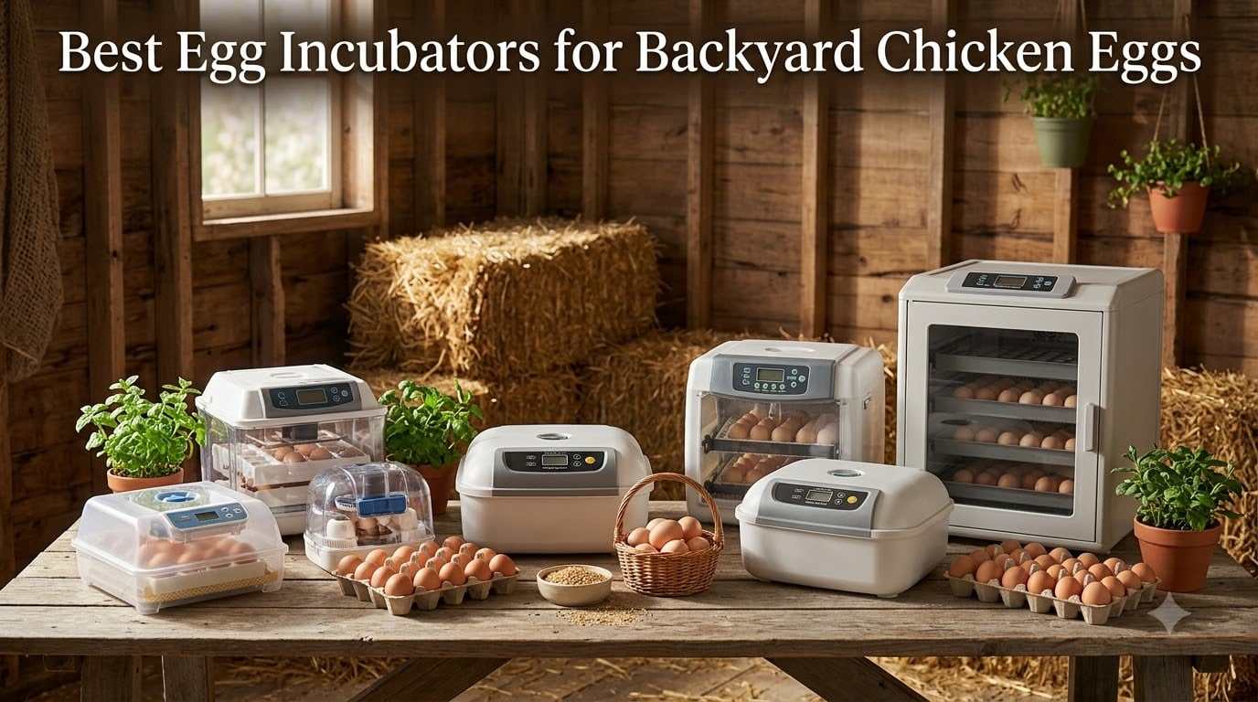 Best Egg Incubators for Backyard Chicken Eggs