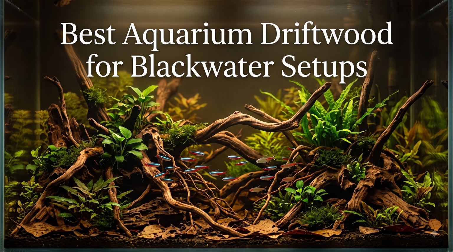 Best Aquarium Driftwood for Blackwater Setups