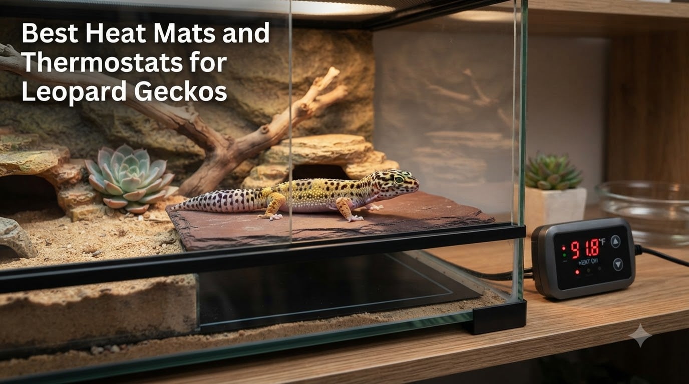 Best Heat Mats and Thermostats for Leopard Geckos