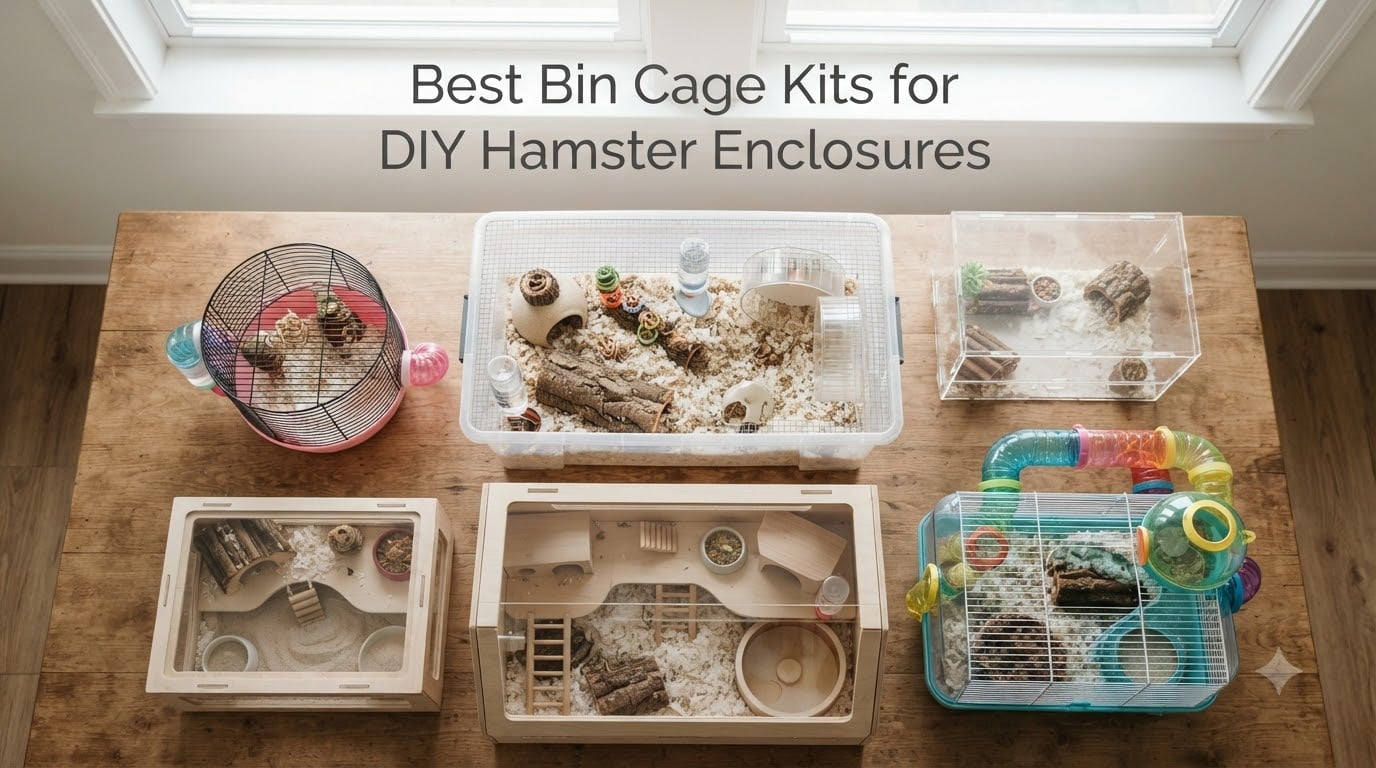 Best Bin Cage Kits for DIY Hamster Enclosures
