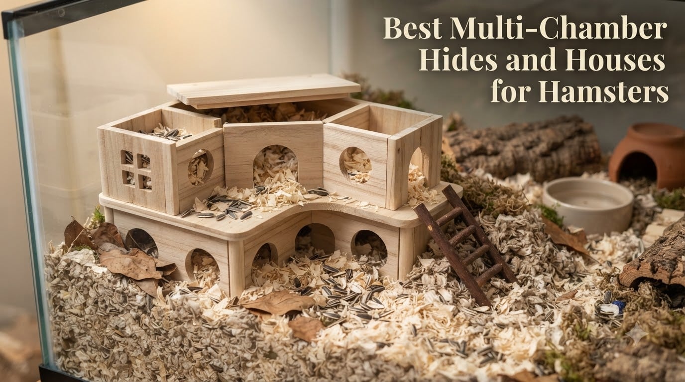 Best Multi-Chamber Hides and Houses for Hamsters