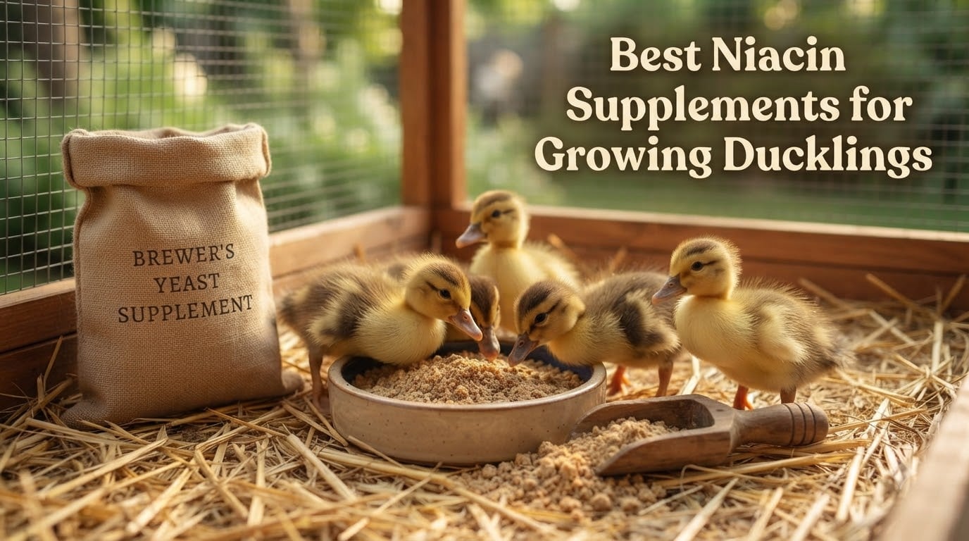 Best Niacin Supplements for Growing Ducklings