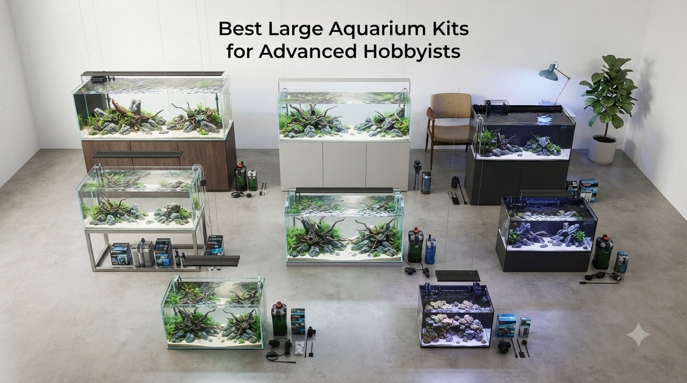 Best Large Aquarium Kits for Advanced Hobbyists