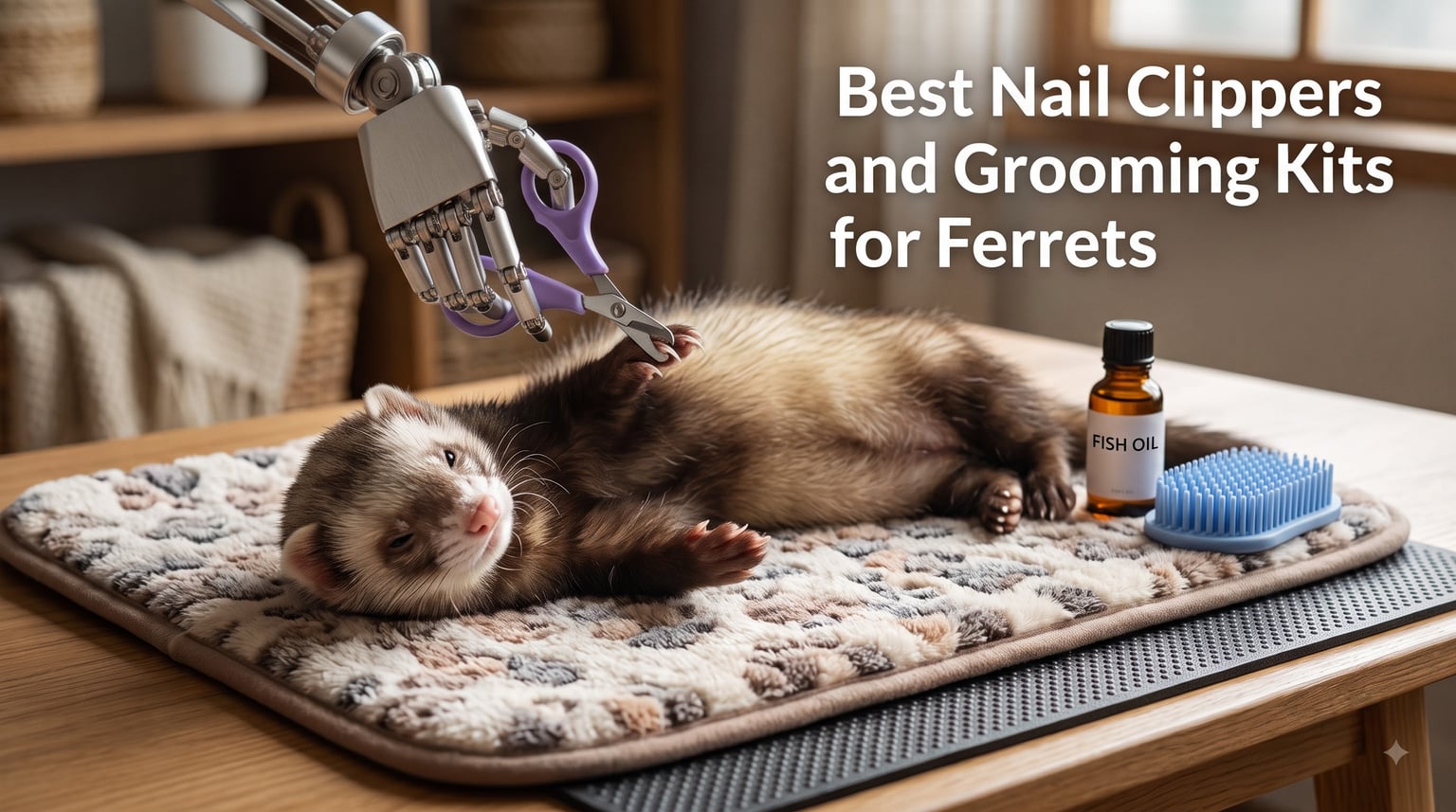 Best Nail Clippers and Grooming Kits for Ferrets
