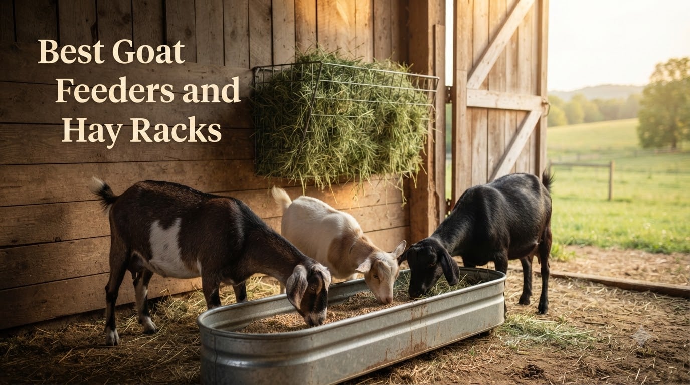 Best Goat Feeders and Hay Racks