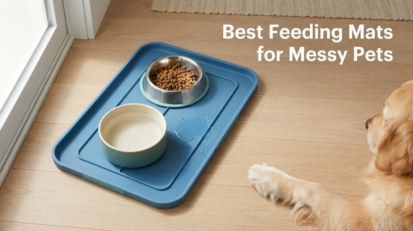 Best Feeding Mats for Messy Pets