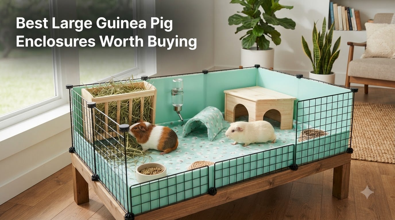 Best Large Guinea Pig Enclosures Worth Buying
