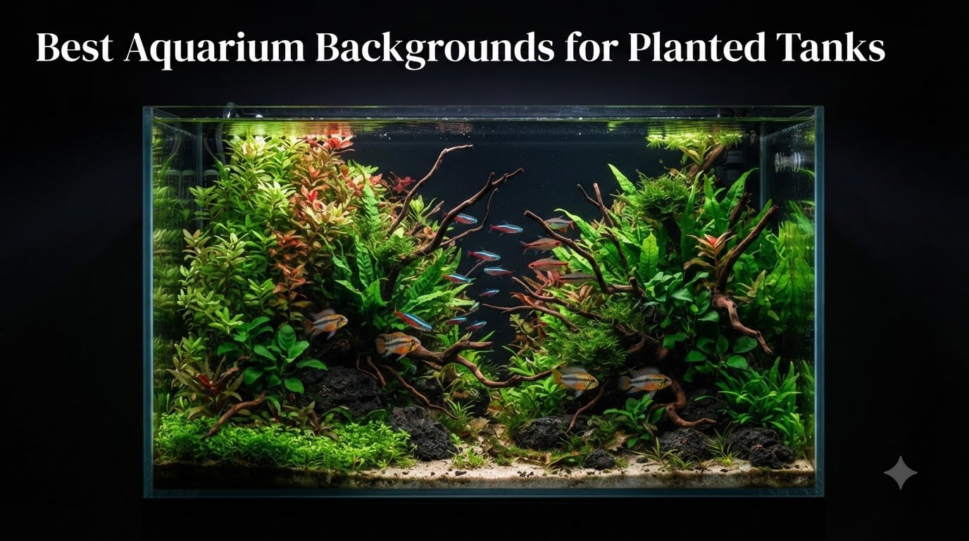Best Aquarium Backgrounds for Planted Tanks