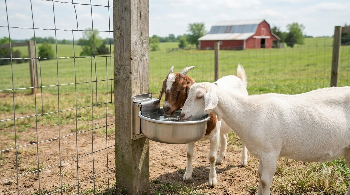 Best Automatic Waterers for Goat Pens