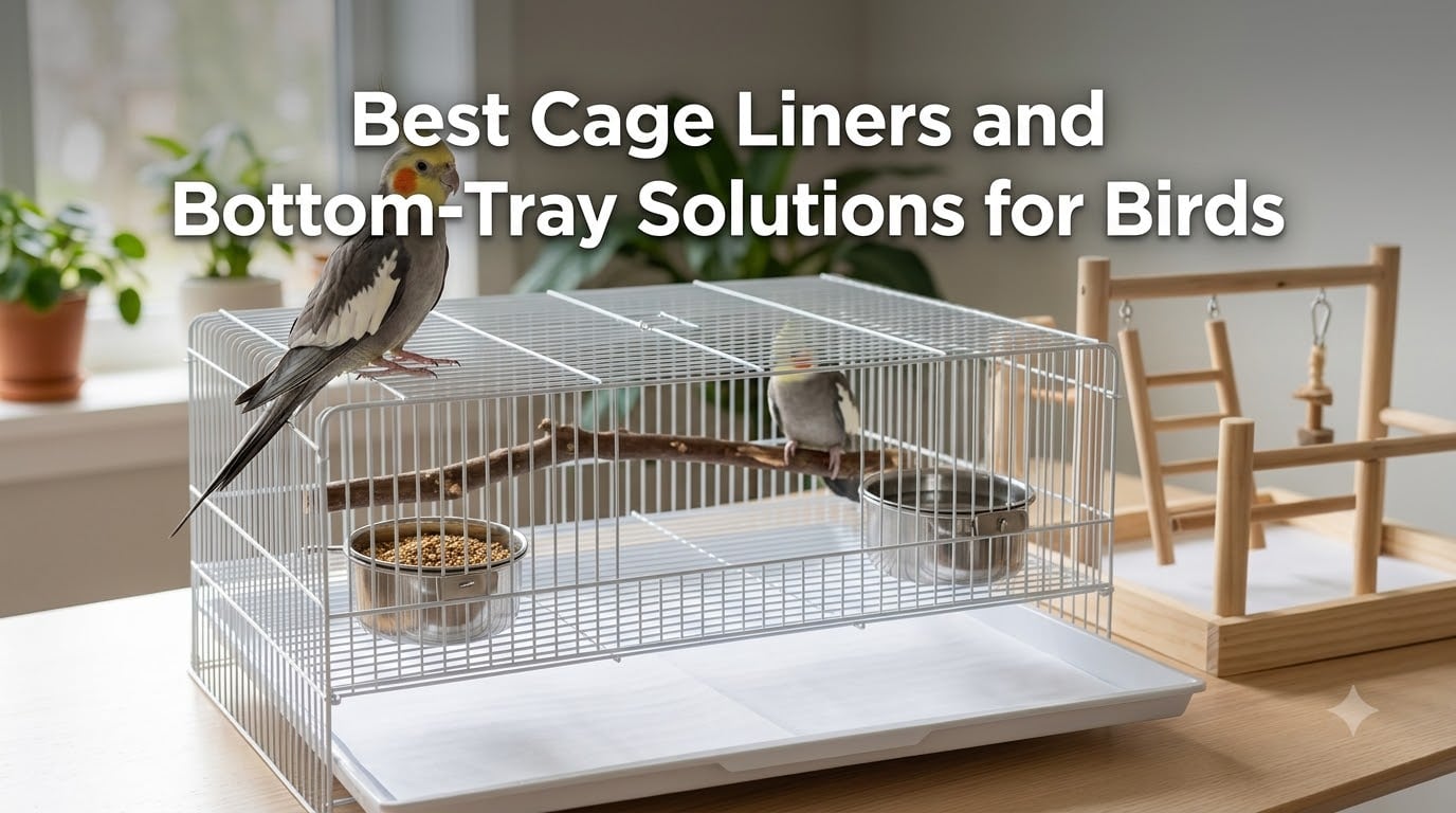 Best Cage Liners and Bottom-Tray Solutions for Birds