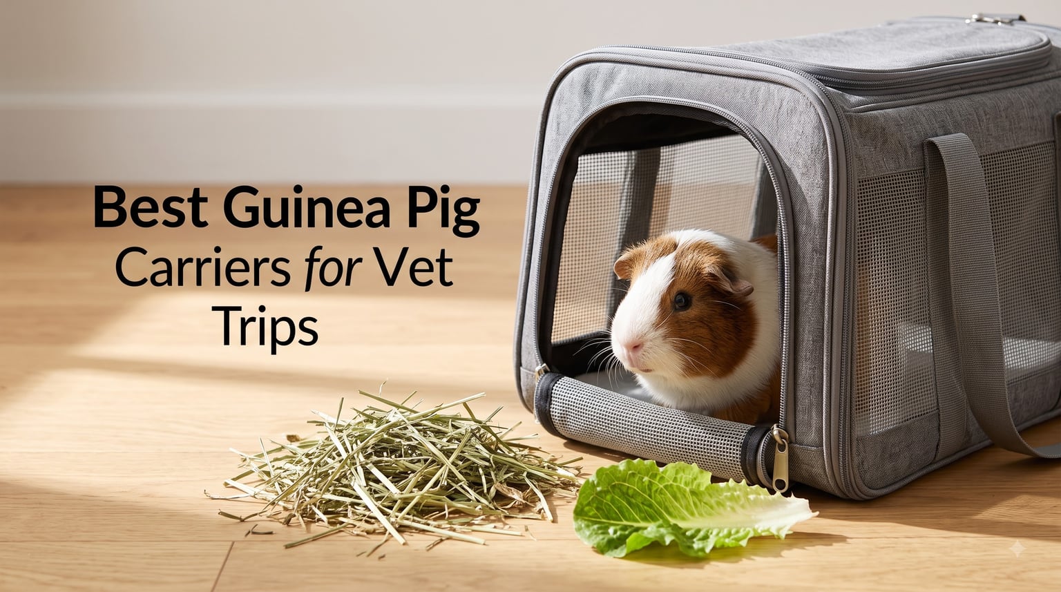 Best Guinea Pig Carriers for Vet Trips