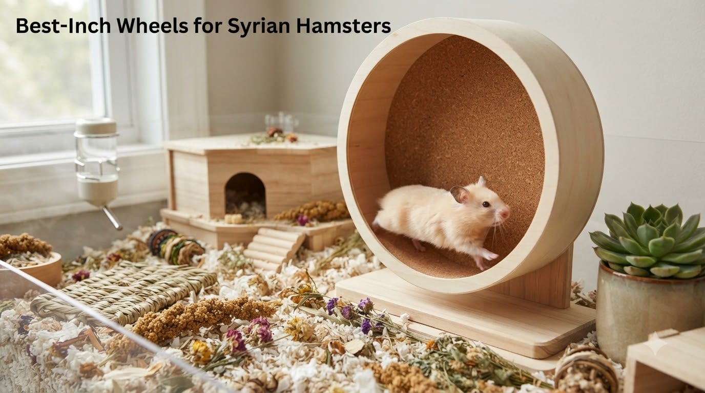 Best 12-Inch Wheels for Syrian Hamsters