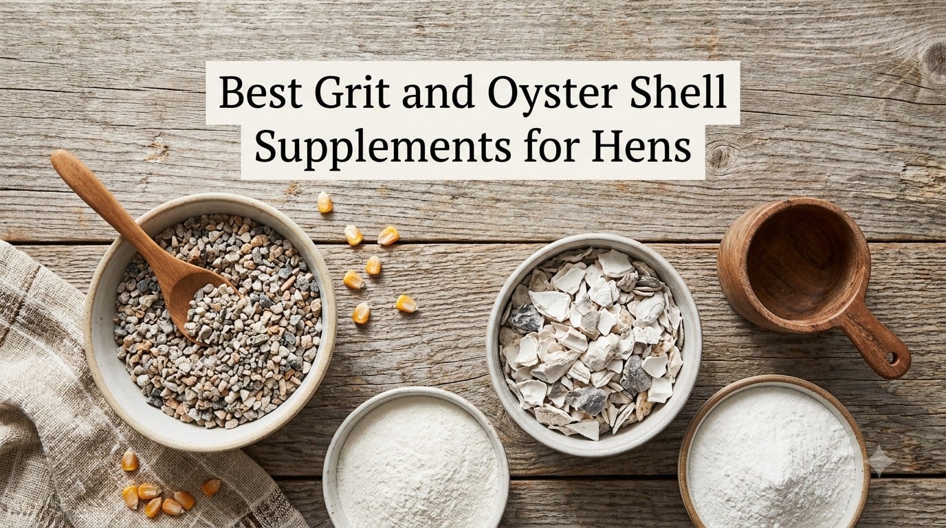 Best Grit and Oyster Shell Supplements for Hens