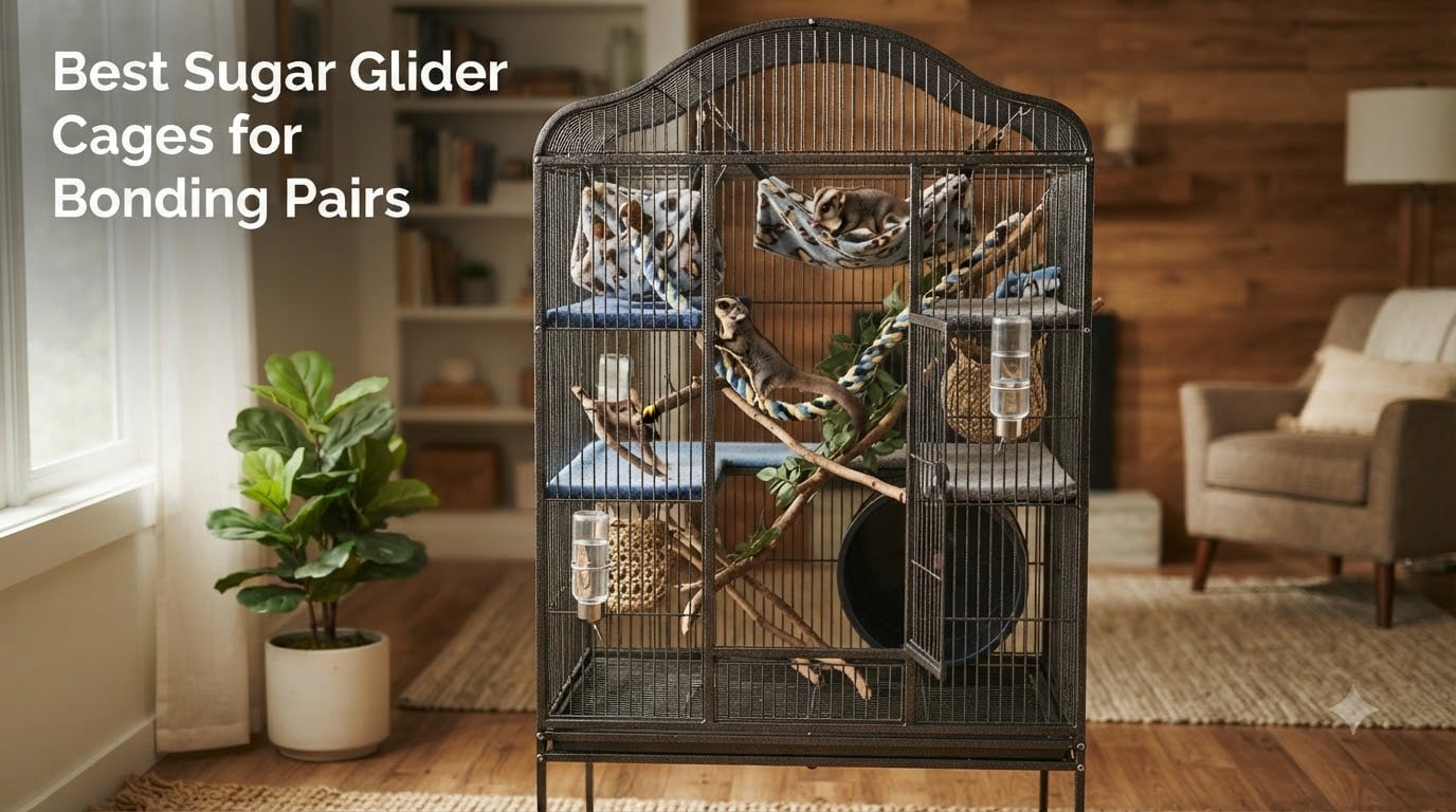 Best Sugar Glider Cages for Bonding Pairs